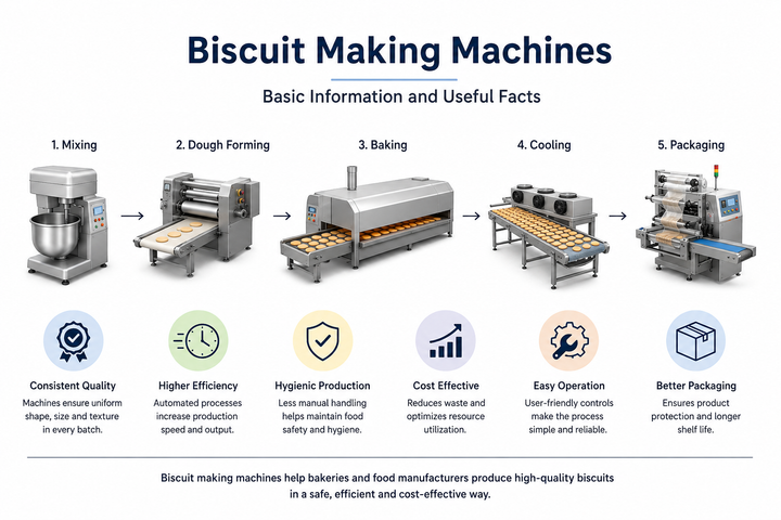 Biscuit Making Machines Guide: Basic Information and Useful Facts