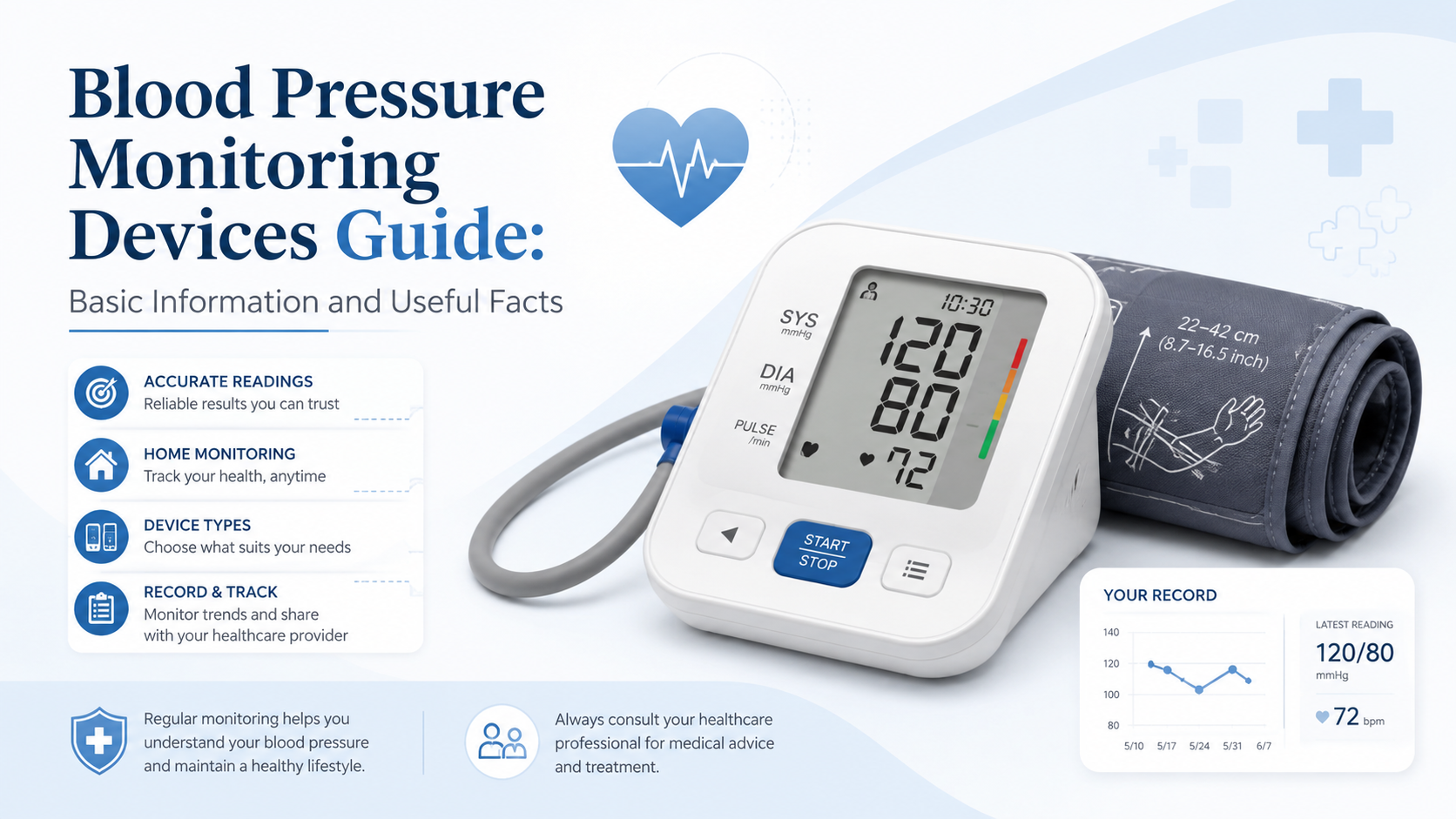 Blood Pressure Monitoring Devices Guide: Basic Information and Useful Facts