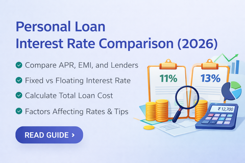 Personal Loan Interest Rate Comparison (2026)