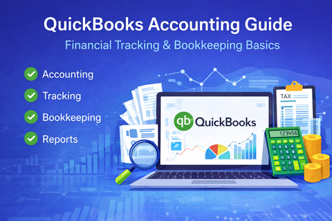 QuickBooks: A Complete Guide to Accounting Basics, Financial Tracking, and Small Business Bookkeeping