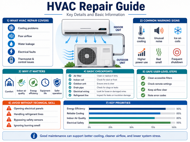 HVAC Repair Guide: Key Details and Basic Information