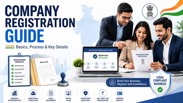 Company Registration Guide: Basics, Process & Key Details